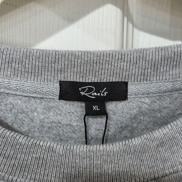NWT Rails New York Vintage raglan sweatshirt - Picture 5 of 9